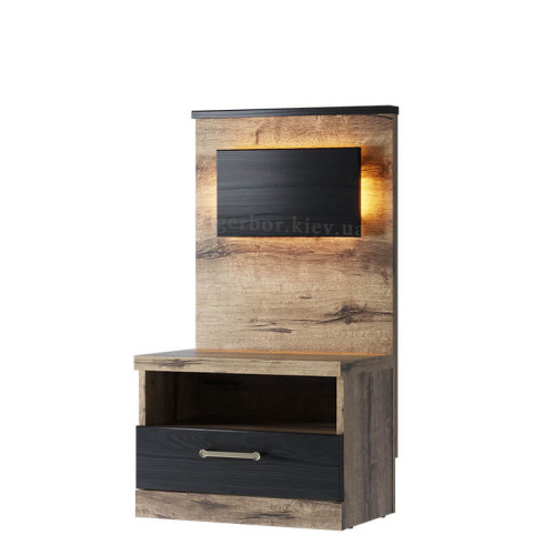 Фото прикроватной тумбы JAGGER 1S MEBELBOS с подсветкой