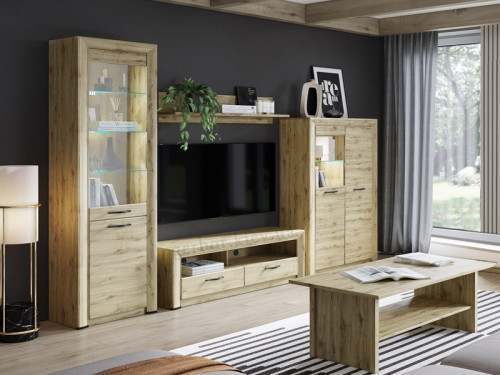 Фото вітрини SAPORI 1D1W MEBELBOS в інтер'єрі вітальні