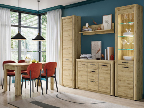 Фото вітрини SAPORI 1D1W MEBELBOS в інтер'єрі їдальні