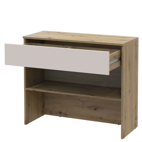 Фото тумби для взуття СПЛІТ ДОРОС (DOROS) дуб артизан / кашемір – наповнення