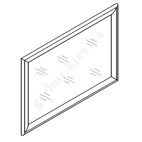 На фото схема дзеркала LUS САЛЕРНО Гербор