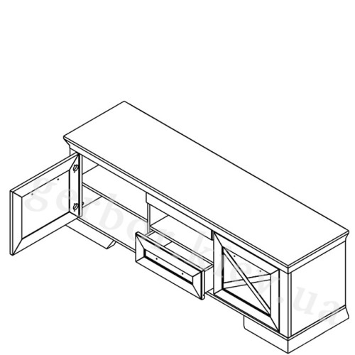 Фото наповнення тумби ТВ RTV167 МАРСЕЛЬ Гербор