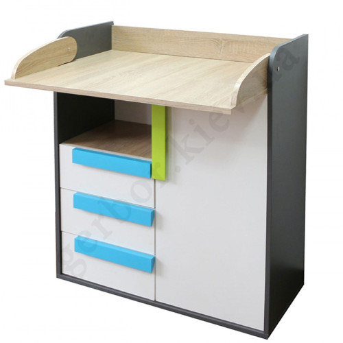 На фото пеленальный комод 1D3S ALEX VMV Holding