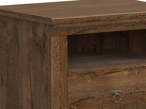 Фото спальни PATRAS BRW - прикроватная тумбочка