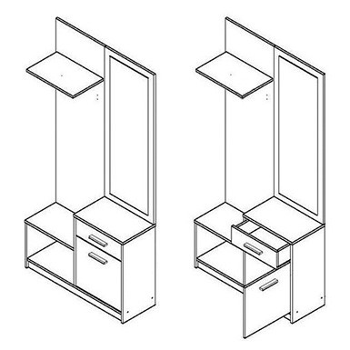 НЕПО Прихожая PPK Гербор от фабрики Gerbor-холдинг