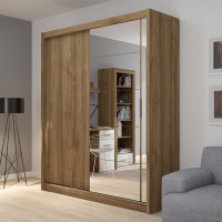 FADO 180 Шкаф-купе LIVEO BOGFRAN орех селект
