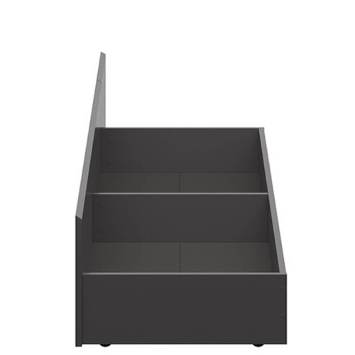 Фото шухляди ліжка HESEN SZU/160 BRW графіт – вигляд збоку