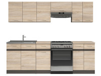 JUNONA LINE 240 ZBL Кухня BRW сонома JUNONA LINE 240 ZBL Кухня BRW сонома