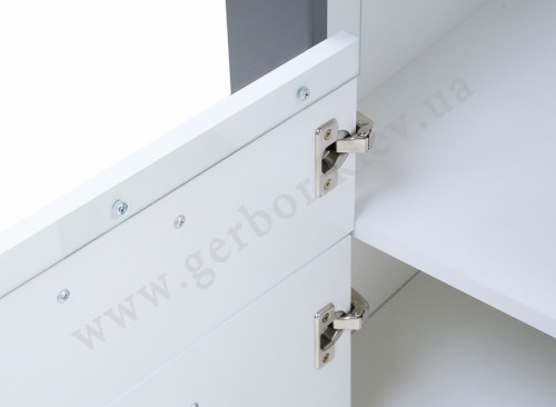 На фото дверные петли витрины GRAY GR7 BOGFRAN