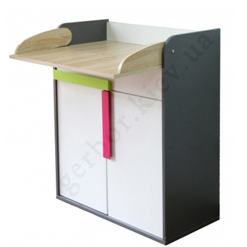 На фото комод 2D1S ALEX VMV Holding с пеленальным столиком