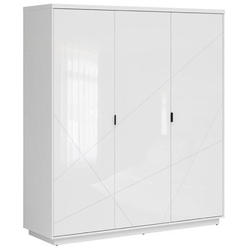 Фото шкафа FORN SZF3D BRW белый глянец