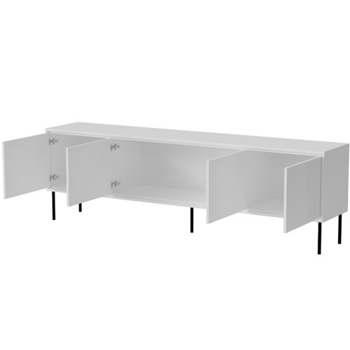 Фото тумби ТВ ABI 200 4D CAMA MEBLE  білий – наповнення