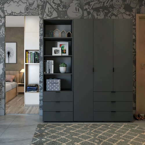 ГЕЛАР Пенал для одягу 3Ш ДОРОС (DOROS)