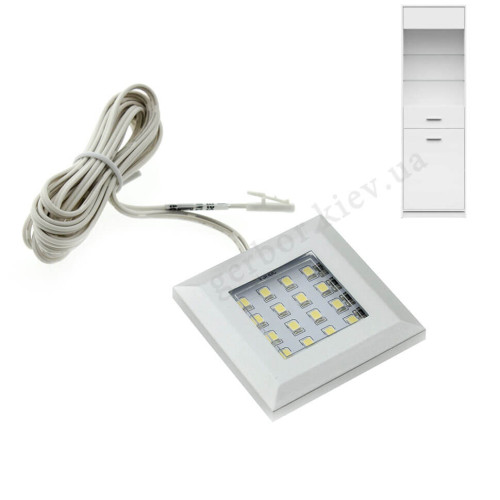 Фото підсвітки вітрини NEPO PLUS REG1D1W_OPCJA BRW