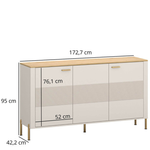 Фото тумби RUBEN 3D MEBELBOS – розміри