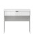 Фото туалетного столика FORN TOL1S BRW белый глянец – вид спереди