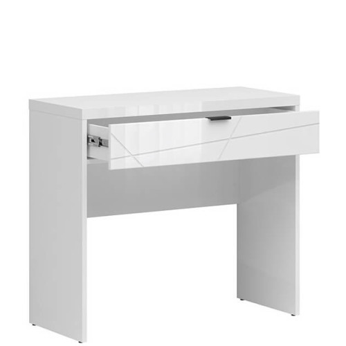 Фото туалетного столика FORN TOL1S BRW белый глянец – наполнение