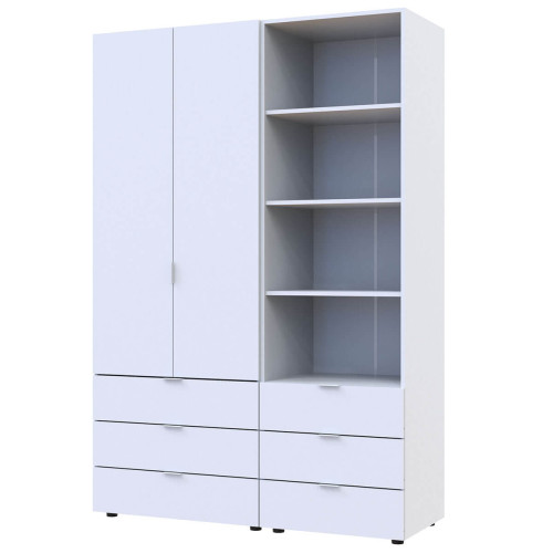 Фото шафи 2 ДСП з пеналом ГЕЛАР ДОРОС (DOROS) білий