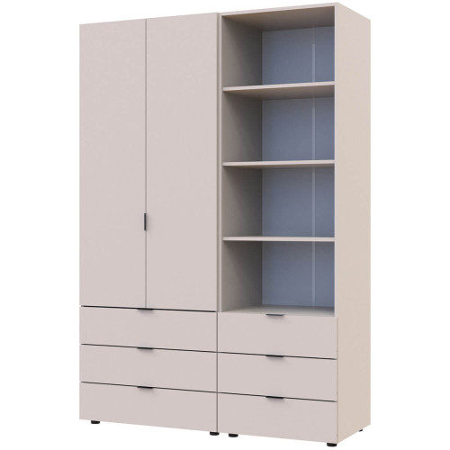 Фото шафи 2 ДСП з пеналом ГЕЛАР ДОРОС (DOROS) кашемір