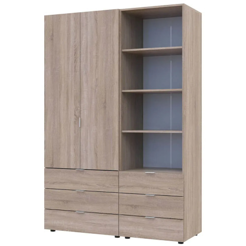 Фото шафи 2 ДСП з пеналом ГЕЛАР ДОРОС (DOROS) дуб сонома