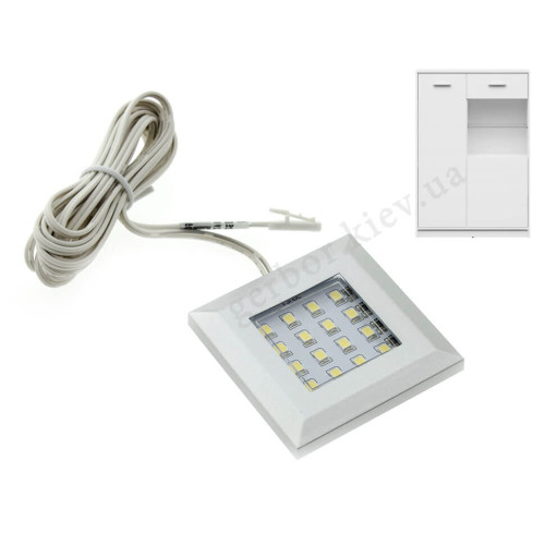 Фото підсвітки вітрини NEPO PLUS REG1D1W/90_OPCJA BRW