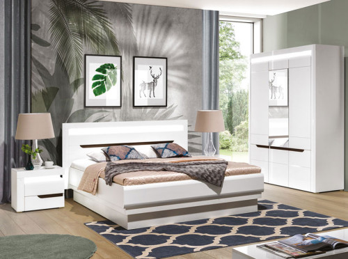 Фото прикроватной тумбы IRMA IM17 BOGFRAN в интерьере спальни