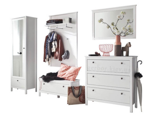 Фото вешалки OLE 80 MEBELBOS в комплекте прихожей