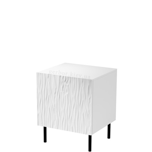 Фото приліжкової тумби JUNGLE CAMA MEBLE білий – вигляд збоку