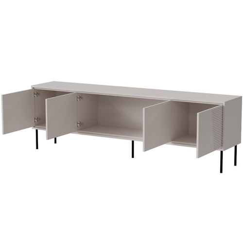 Фото тумби ТВ ABI 200 4D CAMA MEBLE  кашемір – наповнення