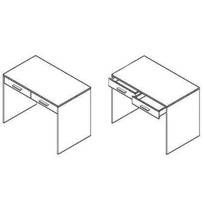 НЕПО Стіл письмовий BIU2S Гербор від фабрики Gerbor-холдинг