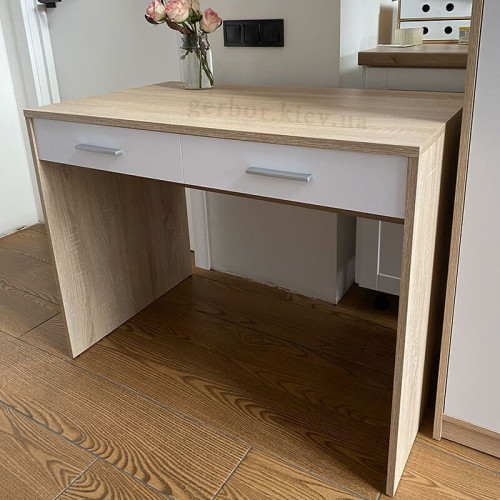 Фото письмового столу BIU2S НЕПО Гербор дуб сонома / німфея альба від покупця в інтер'єрі