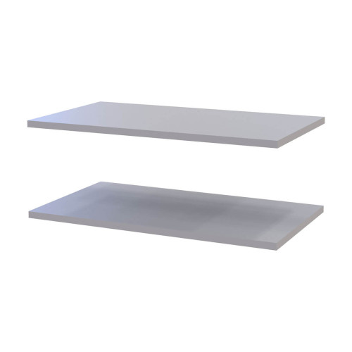 Фото полиці для взуттєвої тумбочки (2 шт.) КАССЕЛЬ ДОРОС (DOROS) сірий