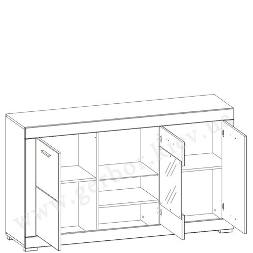 Фото наполнения буфета GRAY GR4 BOGFRAN