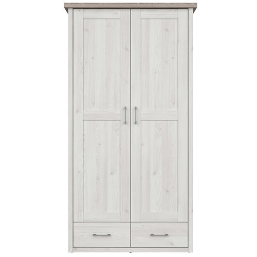 Фото шкафа LUCA BABY SZF2D2S BRW - вид спереди