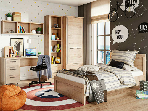 Фото шафи DOORSET 2D2S MEBELBOS в інтер'єрі дитячої