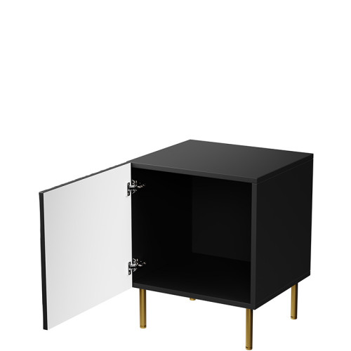 Фото приліжкової тумби JUNGLE CAMA MEBLE чорний – наповнення