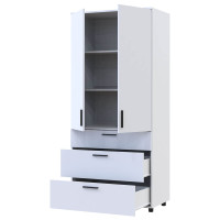 ТОРН Шафа 2 ДСП/3Ш полиці ДОРОС (DOROS) білий ТОРН Шафа 2 ДСП/3Ш полиці ДОРОС (DOROS) білий