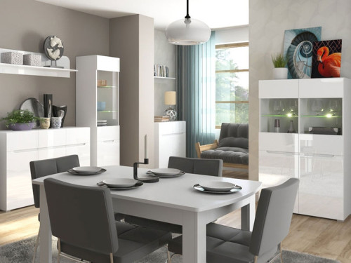 Фото витрины YOLK 2D2W MEBELBOS в интерьере столовой