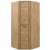 Фото кутової шафи DOORSET 1D MEBELBOS – вигляд спереду