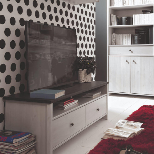 Фото тумби ТВ ПОРТО RTV2S БРВ (ВМК) в інтер'єрі вітальні