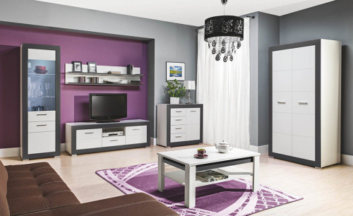 Фото комода GRAY GR2 BOGFRAN в интерьере гостиной