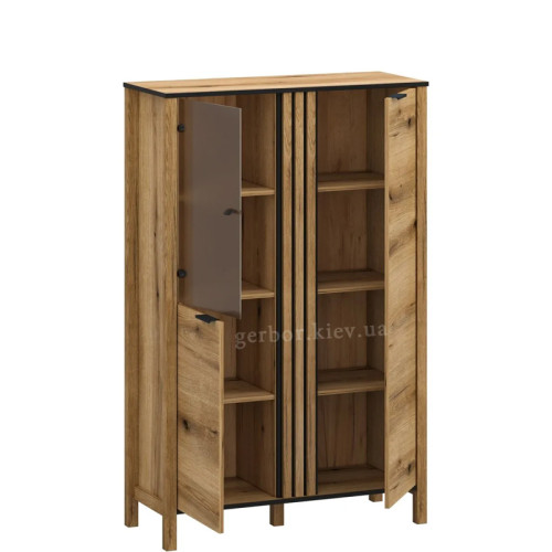 Фото низької вітрини HELIX 2D1W MEBELBOS – наповнення