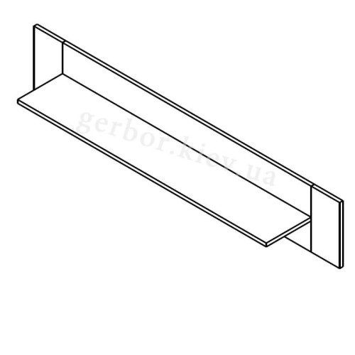 Фото полиці ШЕЛБІ POL150 Гербор – схема