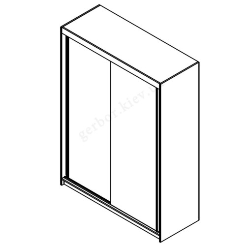 Фото шафи-купе ЛОНДОН 160 Гербор – схема