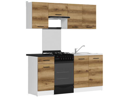 Фото кухні JUNONA LINE 170 ZBL BRW делано світлий – вигляд збоку