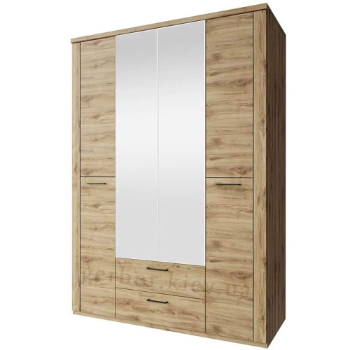 Фото шафи з дзеркалом DOORSET 4D2S MEBELBOS 