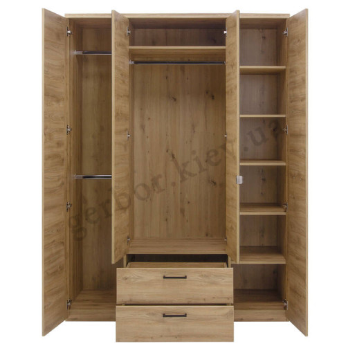 Фото шафи з дзеркалом DOORSET 4D2S MEBELBOS – наповнення