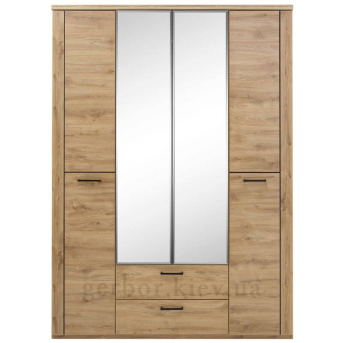 Фото шафи з дзеркалом DOORSET 4D2S MEBELBOS – вигляд спереду