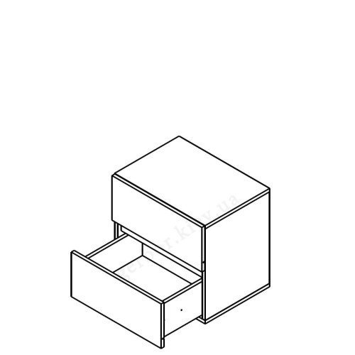 Фото спальні ЛОНДОН ГЕРБОР – схема наповнення приліжкової тумбочки
