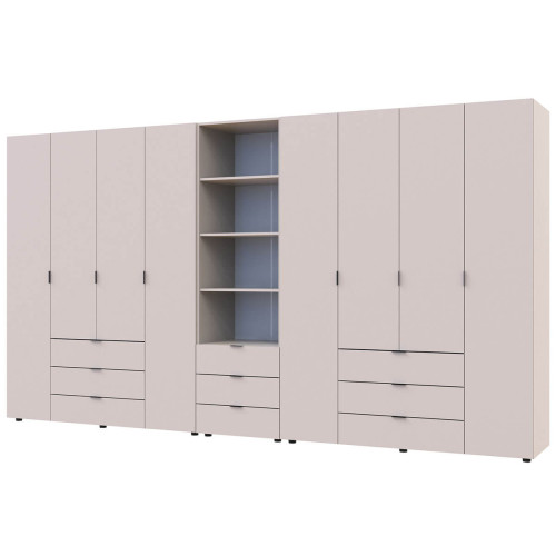 Фото шафи 4+4 ДСП з пеналом ГЕЛАР ДОРОС (DOROS) кашемір